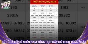 Kết Quả Xổ Số Miền Nam Tổng Hợp Đầy Đủ Theo Từng Ngày