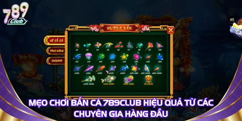 Mẹo chơi bắn cá 789Club hiệu quả từ các chuyên gia hàng đầu