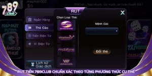 Hướng Dẫn Rút Tiền 789Club Với Cách Thức Nhanh Gọn Và An Toàn